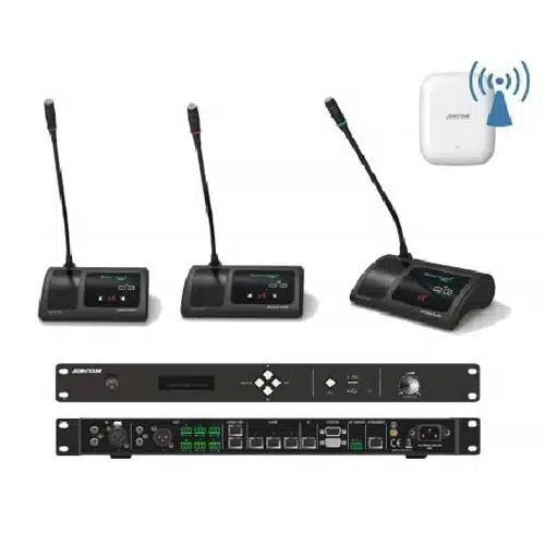 Aircom-AW-CCU-200-Wireless-Conference-Controller-Set