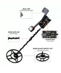 Allosun-TS130-Underground-Metal-Detector-Machine-Parts